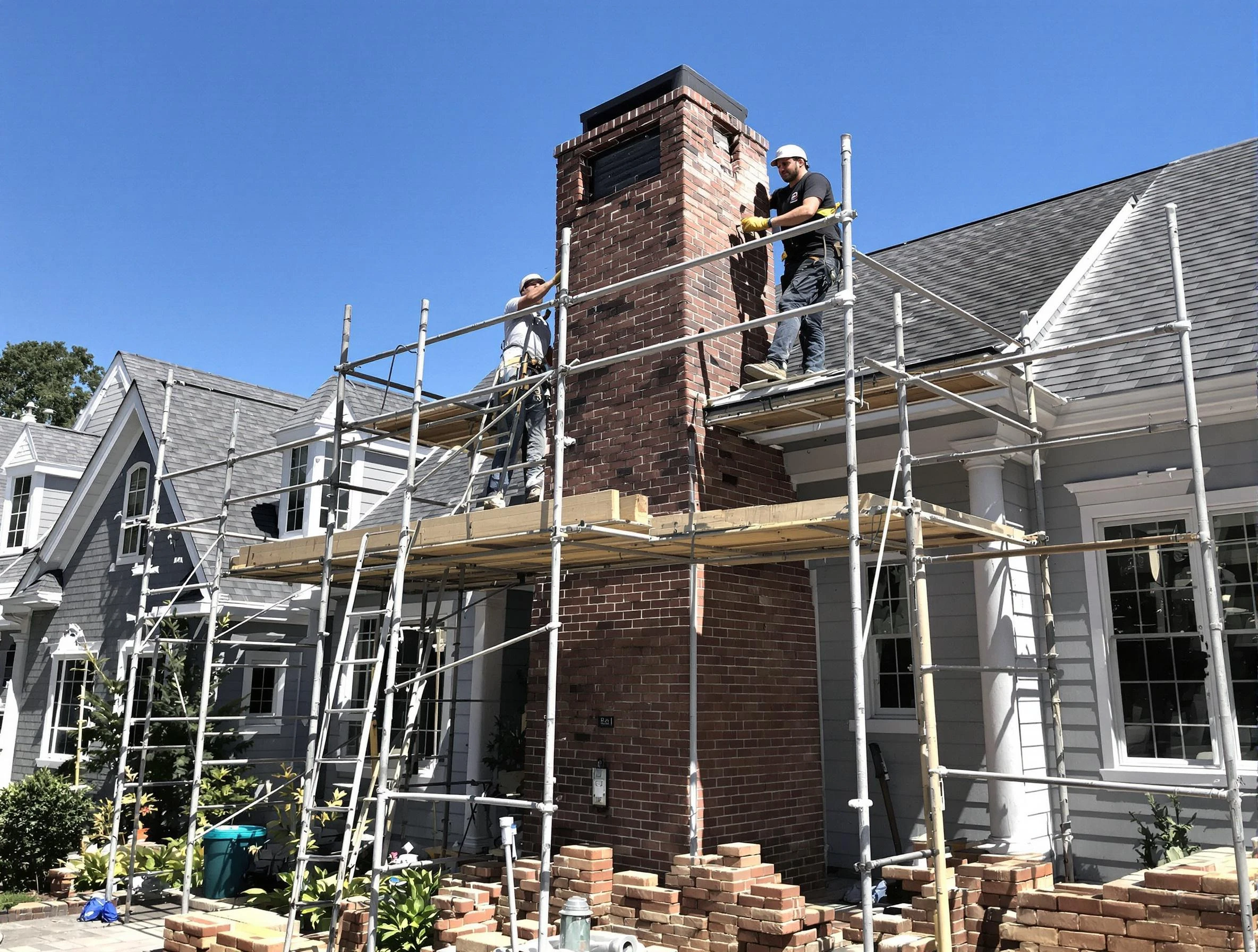 Chimney Rebuilding in Hillsborough